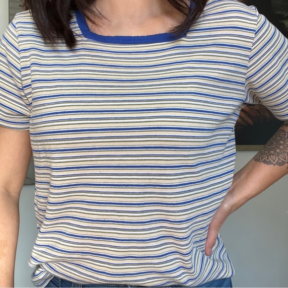 Baxter & Wells 90’s striped tee - Picture 2 of 4